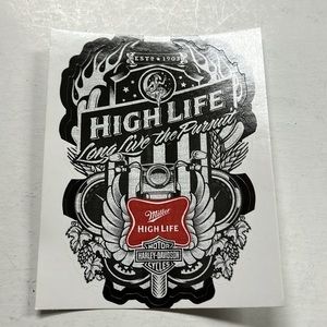 New Harley Davidson Sticker